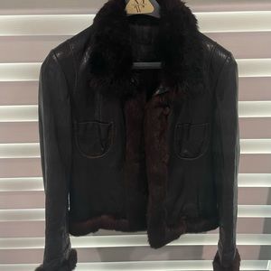 MARBET sheep  leather jacket